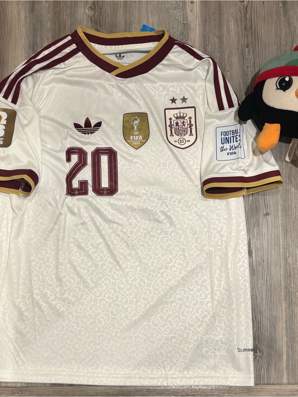 Adidas Men’s Pedri World Cup 2026 Away Jersey Large